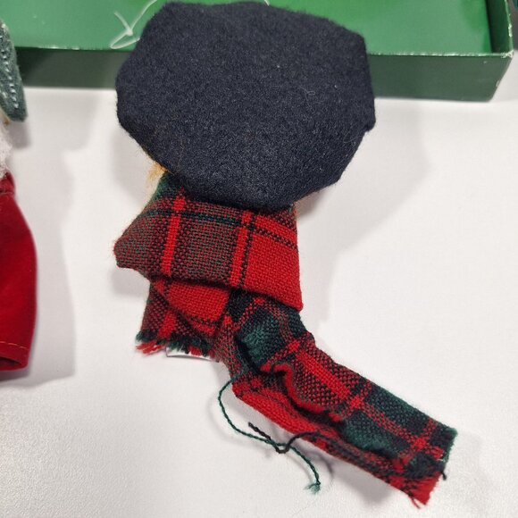 A Christmas Carol Heritage Village Tiny Tim Bob Cratchit Scrooge Heads 1988 Lot - Picture 16 of 16